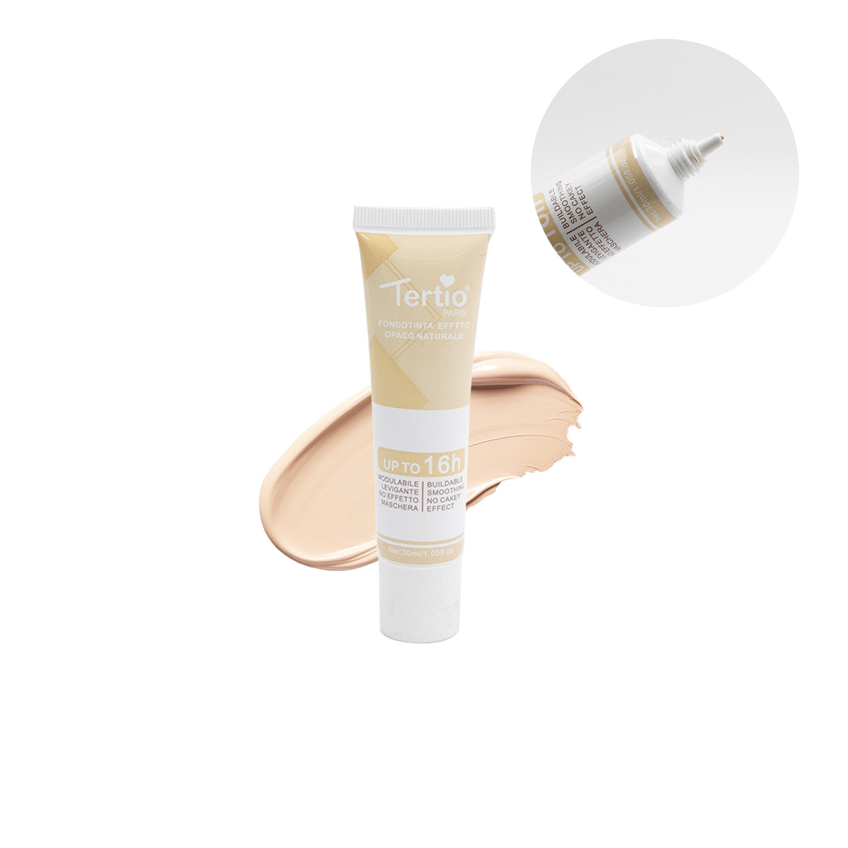 Fondotinta Effetto Opaco | Tertio